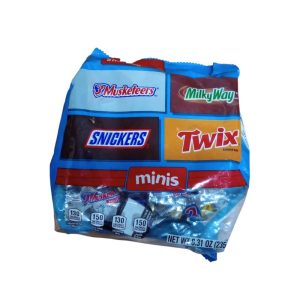 Mini Snikers Milkyway Twix Muskeeters x 25 Und