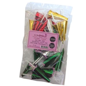 Chupeta Sombrilla De Chocolate x 20 Und