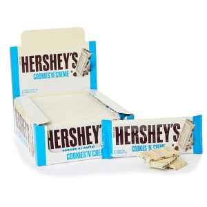 Hershey´s Cookies & Creme 43 Gr Caja x 12 Und