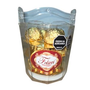 Chocolate Estuche Felicci Hielera x 12 Und
