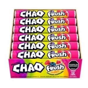 Menta Chao Frush Tubo x 12 Und