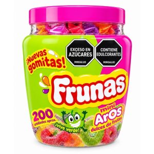 Gomas Jarra Mini Aros Frunas x 200 Und