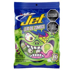 Jet Burbuja Ojos de Zombie x 10 Und