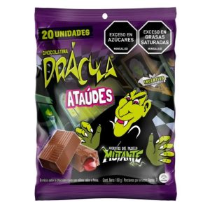 Chocolatina Dracula Ataudes x 20 Und